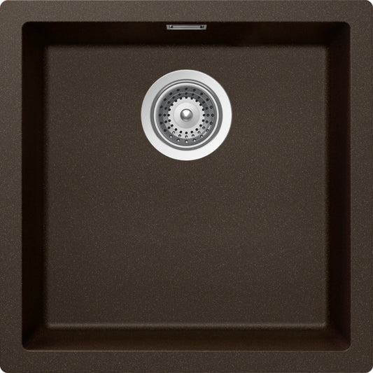 Schock Kaia N-100 Chiuveta bucatarie granit Cristadur 45x45 cm, maro (bronze)