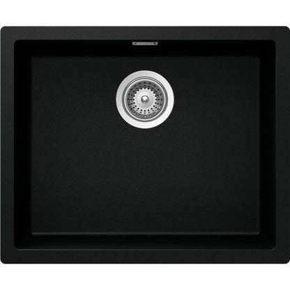 Schock Kaia N-100L Chiuveta bucatarie granit Cristadur 55x45 cm, negru (puro)