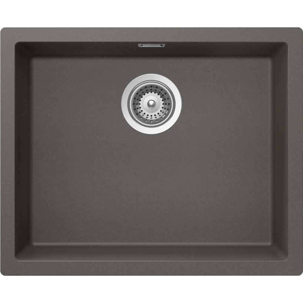 Schock Kaia N-100L Chiuveta bucatarie granit Cristadur 55x45 cm, gri (silverstone)