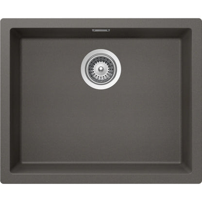 Schock Kaia N-100L Chiuveta bucatarie granit Cristadur 55x45 cm, gri (silverstone)