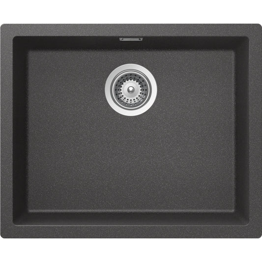 Schock Kaia N-100L Chiuveta bucatarie granit Cristadur 55x45 cm, gri (stone)