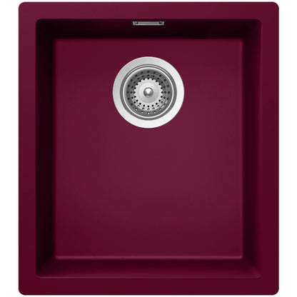Schock Kaia N-100S Chiuveta bucatarie granit Cristadur 40x45 cm, grena (berry)
