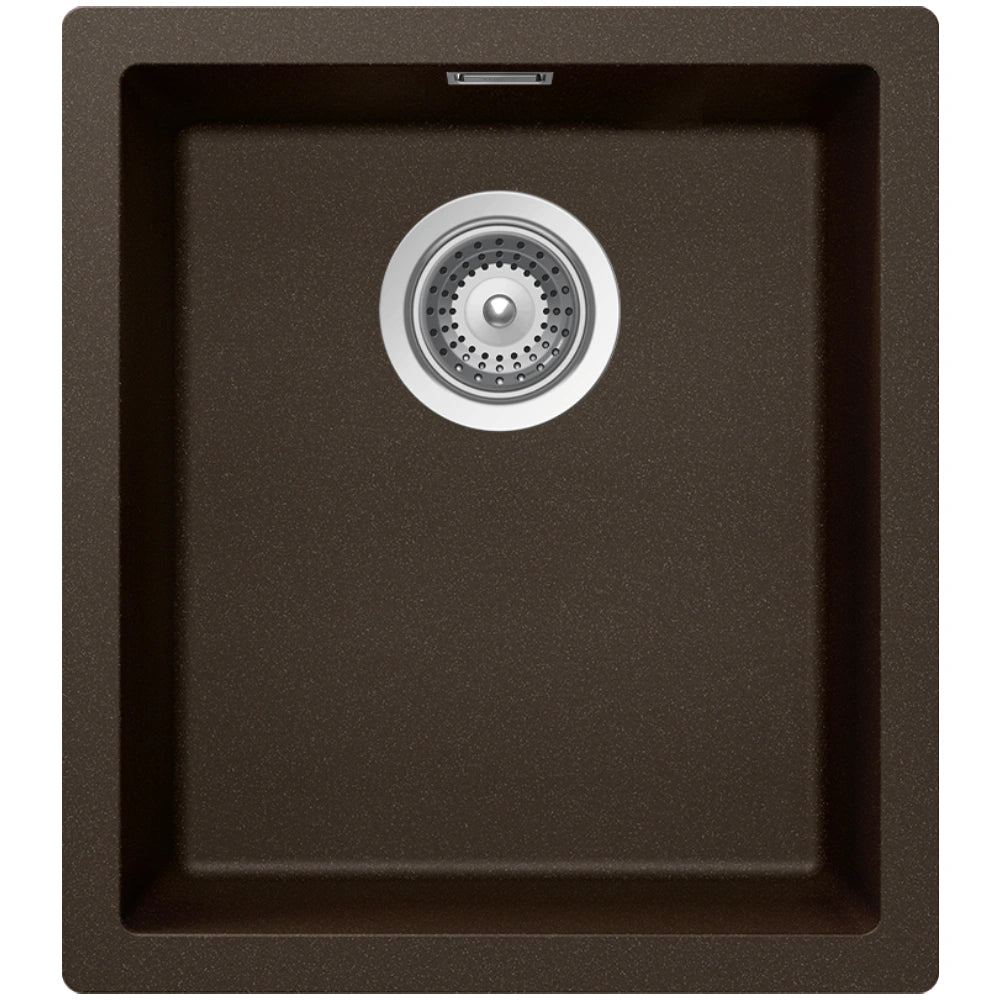 Schock Kaia N-100S Chiuveta bucatarie granit Cristadur 40x45 cm, maro (bronze)