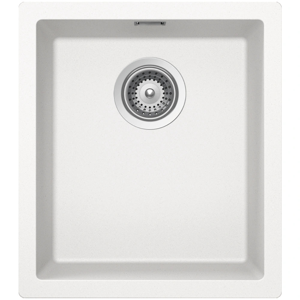 Schock Kaia N-100S Chiuveta bucatarie granit Cristadur 40x45 cm, alb (polaris)