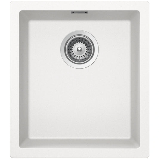 Schock Kaia N-100S Chiuveta bucatarie granit Cristadur 40x45 cm, alb (polaris)