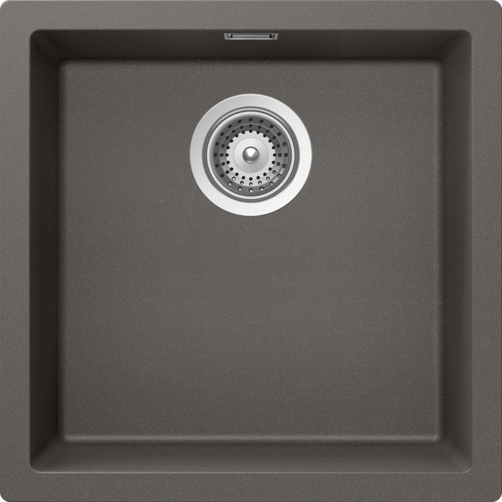 Schock Kaia N-100 Chiuveta bucatarie granit Cristadur 45x45 cm, gri (silverstone)