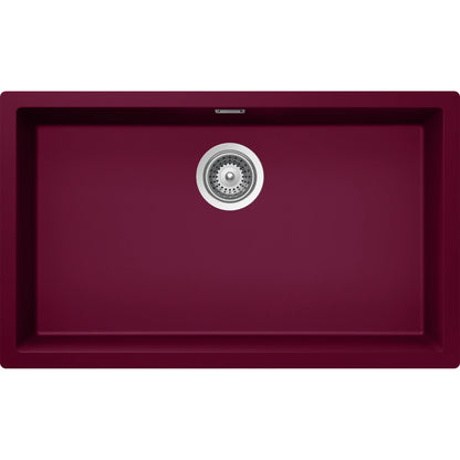 Schock Kaia N-100XL Chiuveta bucatarie granit Cristadur 75x45 cm, grena (berry)