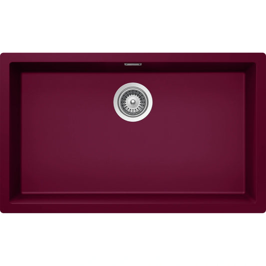 Schock Kaia N-100XL Chiuveta bucatarie granit Cristadur 75x45 cm, grena (berry)