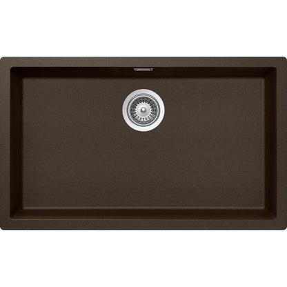 Schock Kaia N-100XL Chiuveta bucatarie granit Cristadur 75x45 cm, maro (bronze)