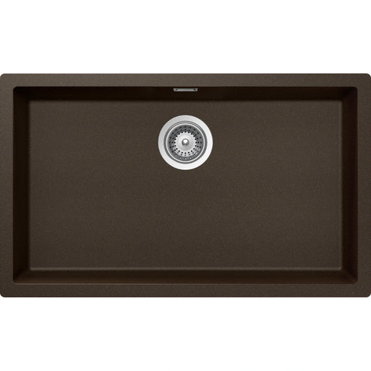 Schock Kaia N-100XL Chiuveta bucatarie granit Cristadur 75x45 cm, maro (bronze)