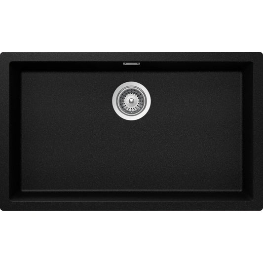 Schock Kaia N-100XL Chiuveta bucatarie granit Cristadur 75x45 cm, negru (magma)