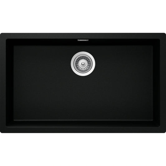 Schock Kaia N-100XL Chiuveta bucatarie granit Cristadur 75x45 cm, negru (puro)