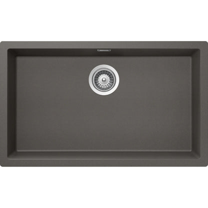 Schock Kaia N-100XL Chiuveta bucatarie granit Cristadur 75x45 cm, gri (silverstone)