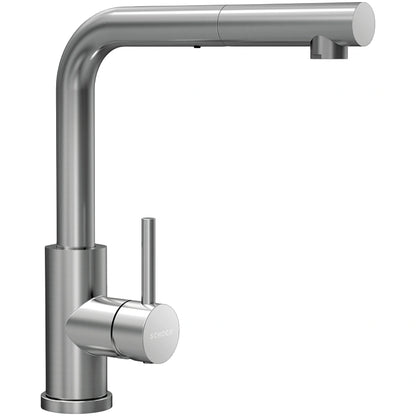 Schock Kantus Baterie chiuveta bucatarie cu dus extractibil, inox