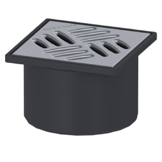 Piesa superioara si capac din inox pentru corp sifon Kessel System 125