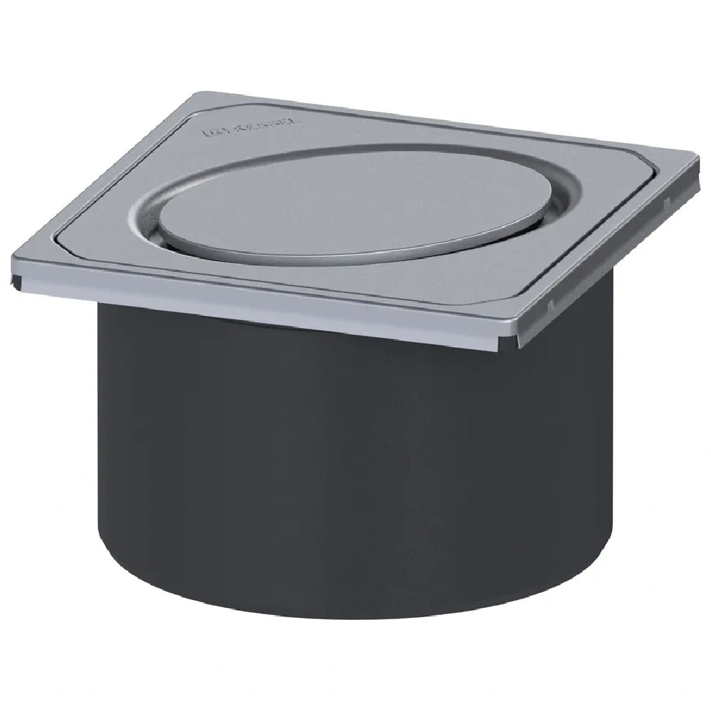 Set promo Sifon de dus Kessel System 125 Premium cu capac de inox DN40