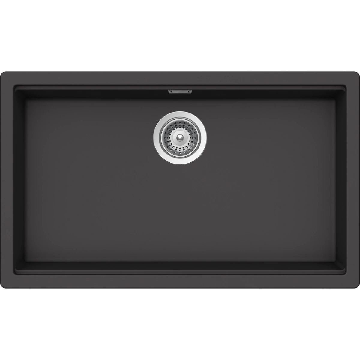 Schock Kiruna N-100XL Chiuveta bucatarie granit Cristadur 75x45 cm, gri (green line dusk)
