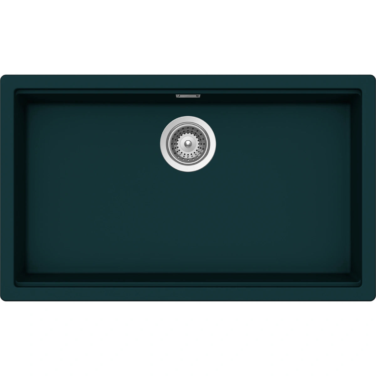 Schock Kiruna N-100XL Chiuveta bucatarie granit Cristadur 75x45 cm, verde (green line ivy)