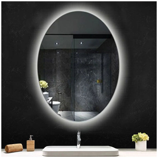 Fluminia Picasso Oglinda cu iluminare LED si dezaburire 60xH80 cm, iluminare ambientala