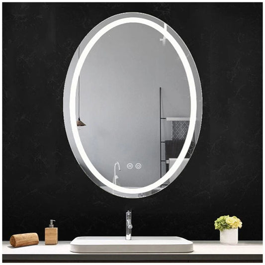 Fluminia Picasso Oglinda cu iluminare LED si dezaburire 60xH80 cm, iluminare interna