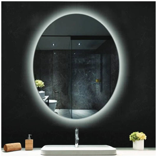Fluminia Picasso Oglinda cu iluminare LED si dezaburire 70xH90 cm, iluminare ambientala