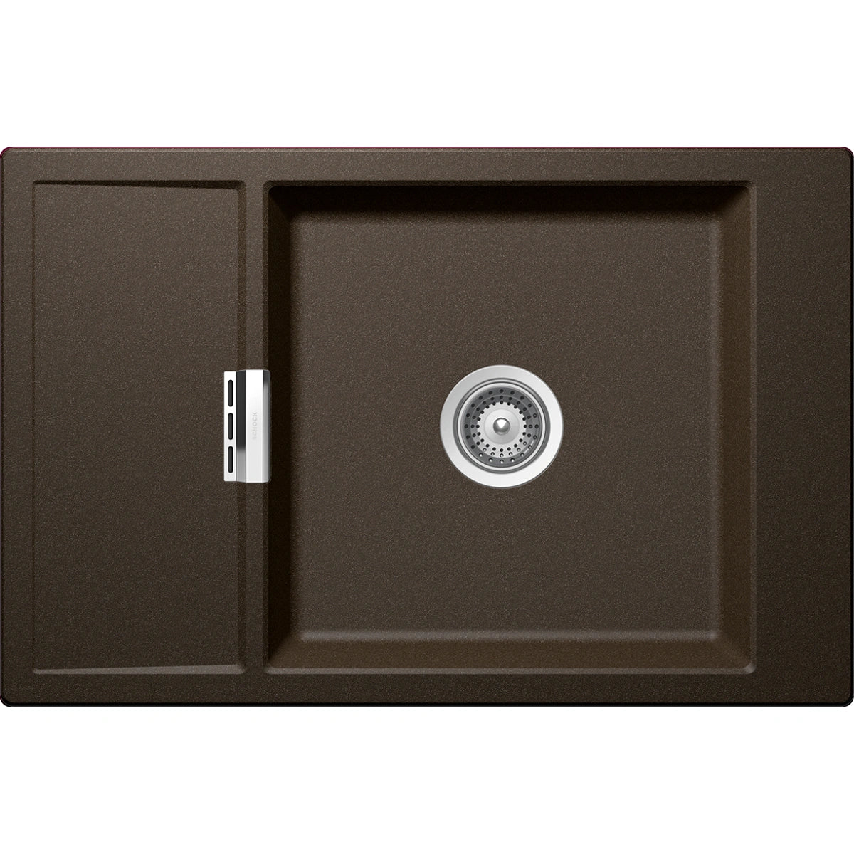 Schock Mono D-100XS Chiuveta bucatarie granit Cristadur 78x51 cm, maro (bronze)