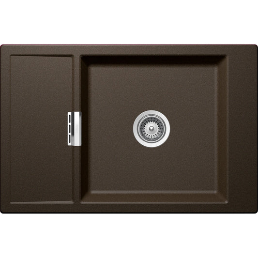 Schock Mono D-100XS Chiuveta bucatarie granit Cristadur 78x51 cm, maro (bronze)