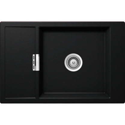 Schock Mono D-100XS Chiuveta bucatarie granit Cristadur 78x51 cm, negru (puro)