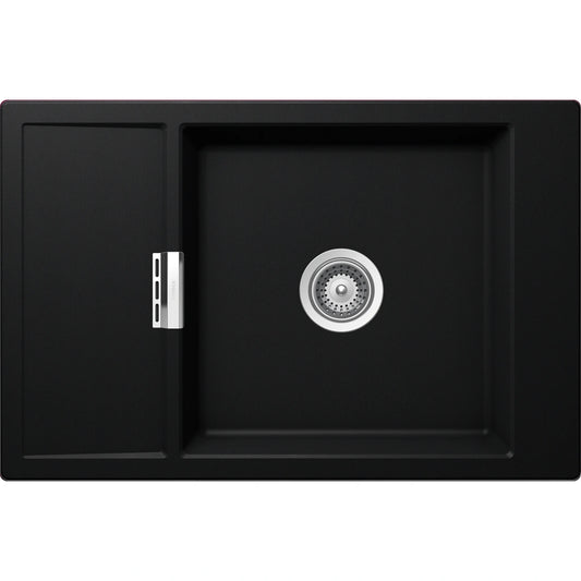 Schock Mono D-100XS Chiuveta bucatarie granit Cristadur 78x51 cm, negru (puro)