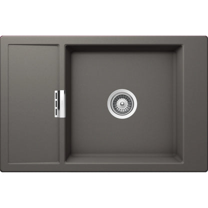 Schock Mono D-100XS Chiuveta bucatarie granit Cristadur 78x51 cm, gri (silverstone)