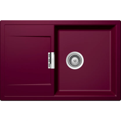 Schock Mono D-100 Chiuveta bucatarie granit Cristadur 76x51 cm, grena (berry)