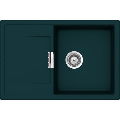 Schock Mono D-100 Chiuveta bucatarie granit Cristadur 76x51 cm, verde (green line ivy)