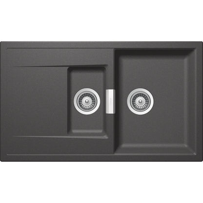 Schock Mono D-150 Chiuveta bucatarie granit Cristadur 86x51 cm, gri (stone)