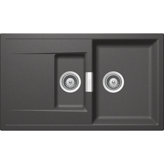 Schock Mono D-150 Chiuveta bucatarie granit Cristadur 86x51 cm, gri (stone)