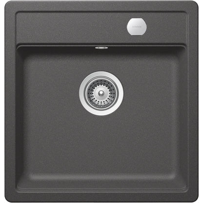 Schock Mono N-100S Chiuveta bucatarie granit Cristadur 49x51 cm, gri (stone)