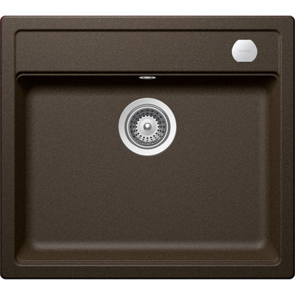 Schock Mono N-100 Chiuveta bucatarie granit Cristadur 57x51 cm, maro (bronze)