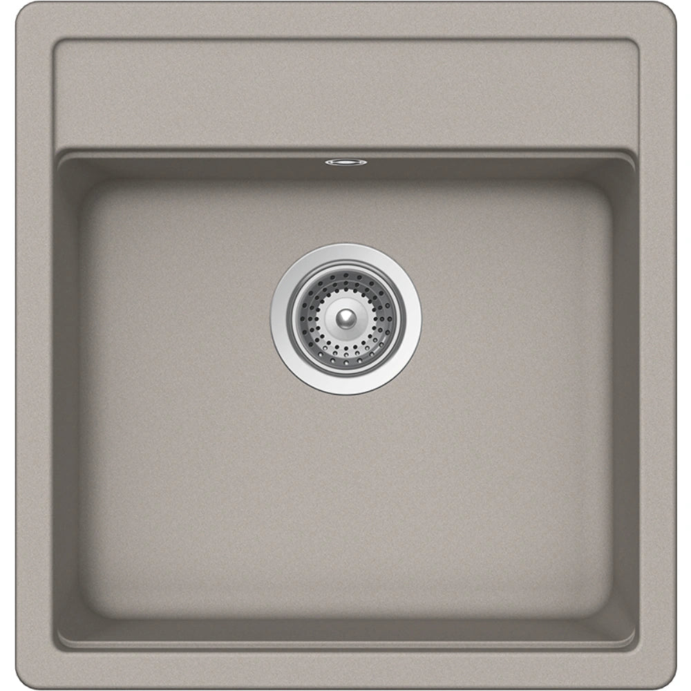 Schock Nemo N-100S Chiuveta bucatarie granit Cristalite 49x51 cm, gri (concrete)