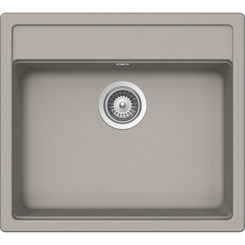 Schock Nemo N-100 Chiuveta bucatarie granit Cristalite 57x51 cm, gri (concrete)