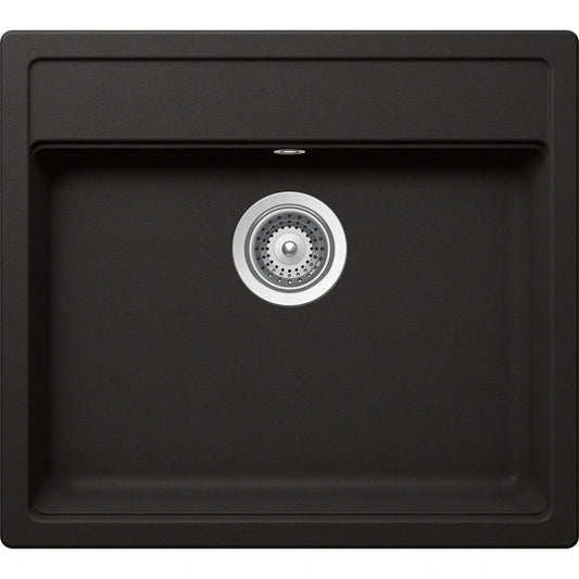 Schock Nemo N-100 Chiuveta bucatarie granit Cristalite 57x51 cm, negru (nero)