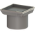 Piesa superioara Kessel faiantabila Ø11 cm, rama inox