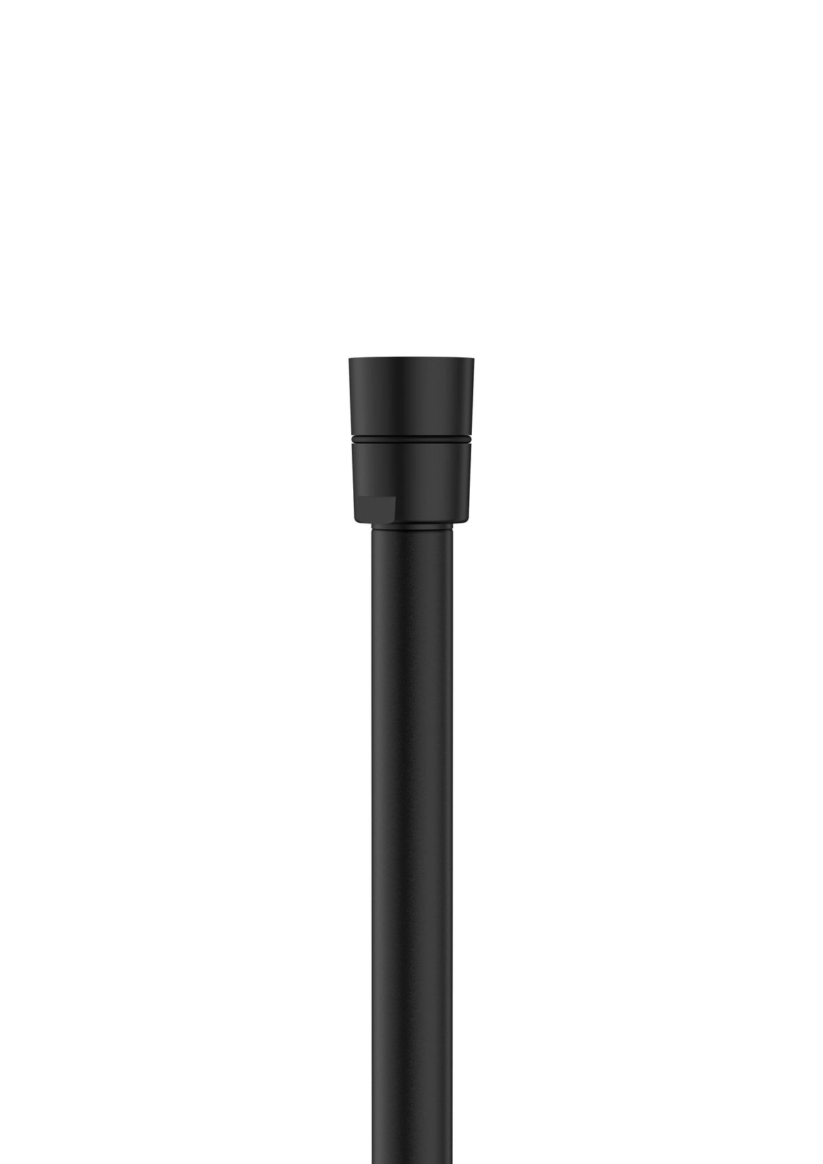 Furtun dus Roca Flex 150 cm, antitwist, negru mat