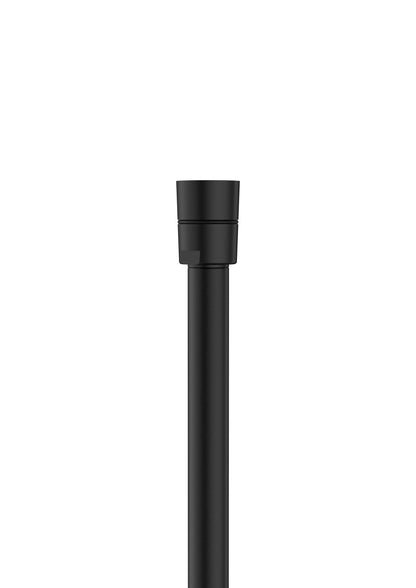 Furtun dus Roca Flex 150 cm, antitwist, negru mat