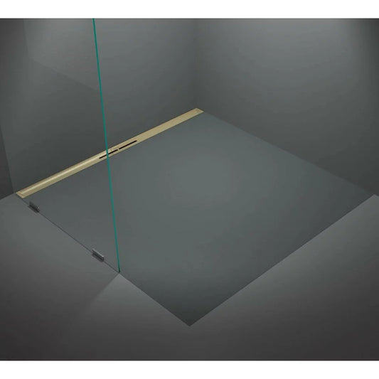 Rigola dus Kessel Linearis Infinity 90 completa 120 cm, bronz