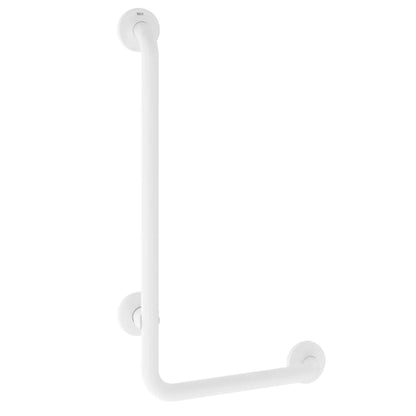 Roca Access Bara de sprijin forma L stanga 43xH74 cm, alb