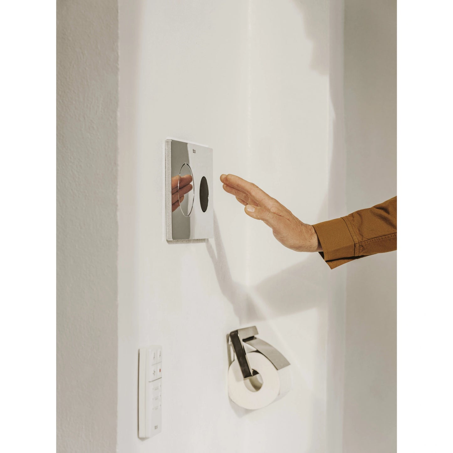 Roca Duplo One PL10-E Clapeta de actionare WC electronica si manuala