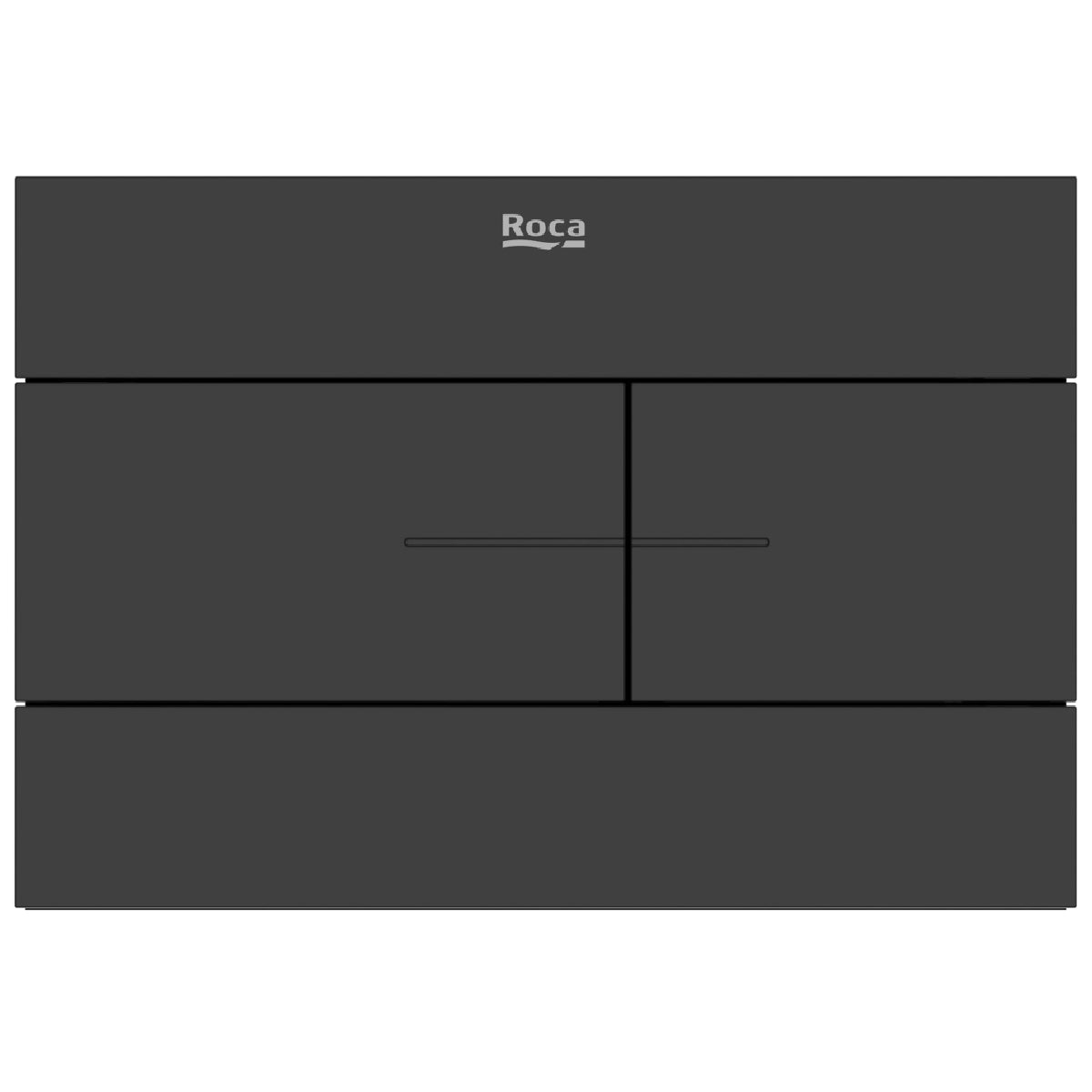 Roca Duplo PS2 Clapeta de actionare dual flush, negru mat