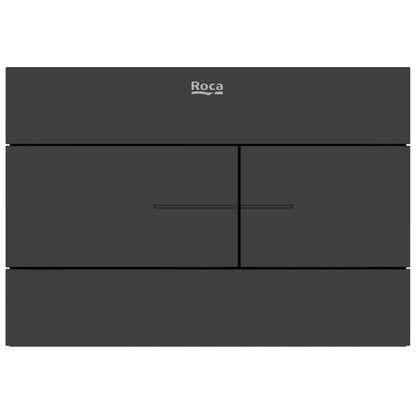 Roca Duplo PS2 Clapeta de actionare dual flush, negru mat