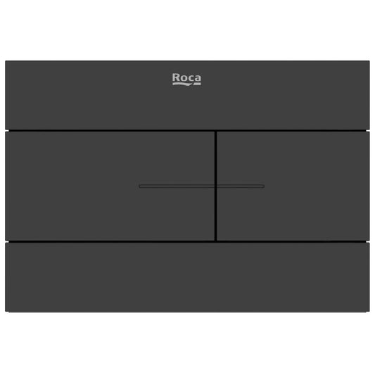 Roca Duplo PS2 Clapeta de actionare dual flush, negru mat