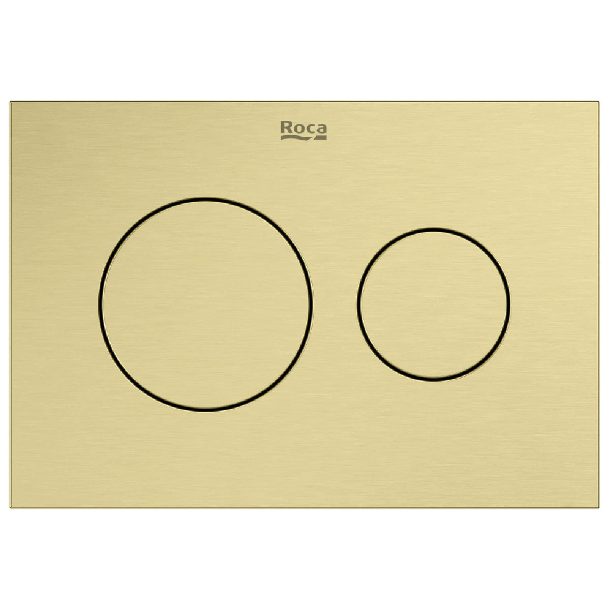 Roca Duplo PS3 Clapeta de actionare dual flush, alama periata (brushed brass)