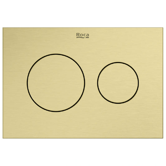 Roca Duplo PS3 Clapeta de actionare dual flush, alama periata (brushed brass)